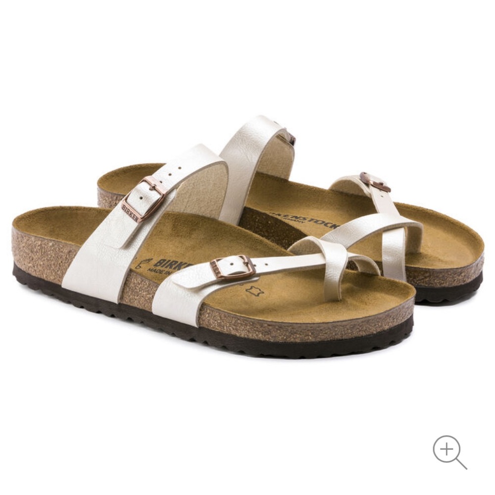 Birkenstock Mayari Pearlescent Ivory Sandal